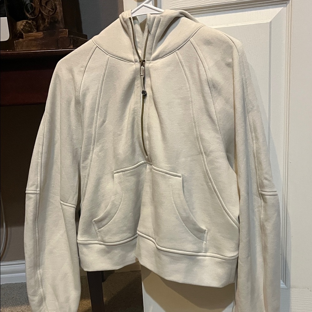 Lululemon limited edition scuba 1/4 Zip-Up Hoodie
